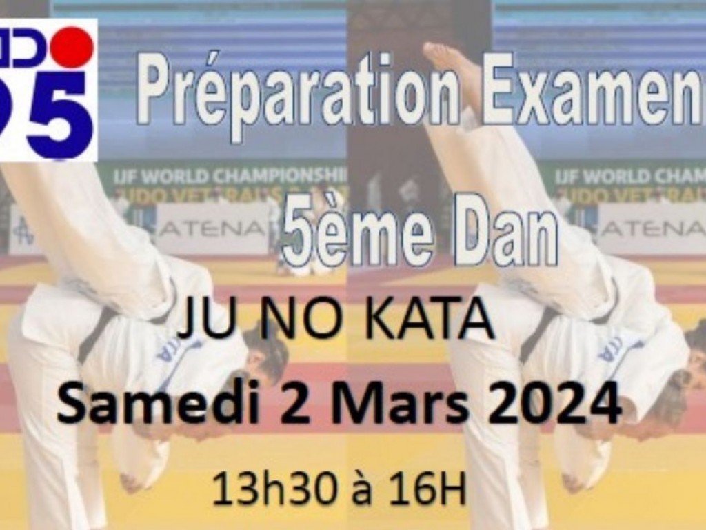 Image de l'actu 'PREPARATION EXAMEN 5EME DAN JU NO KATA'