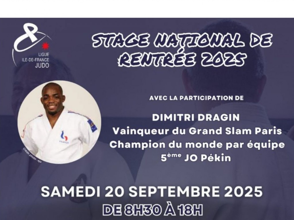 Image de l'actu 'STAGE NATIONAL DE RENTREE'