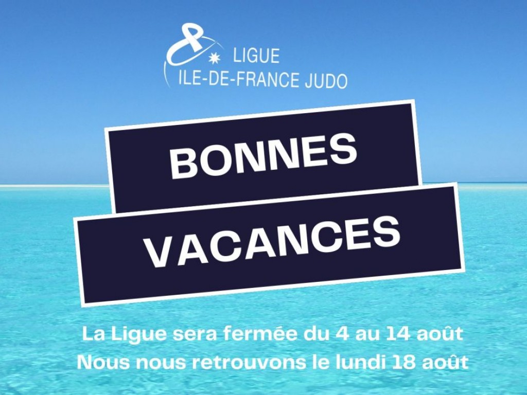 Image de l'actu 'FERMETURE ESTIVALE DU 4 AU 14 AOUT'