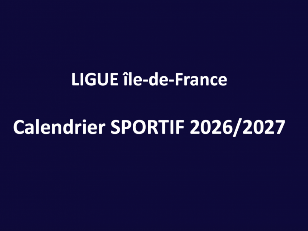 Image de l'actu 'CALENDRIER SPORTIF'