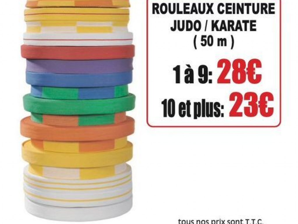 Image de l'actu 'Découvrez la promotion exclusive de notre partenaire RDS sur les rouleaux de ceinture'