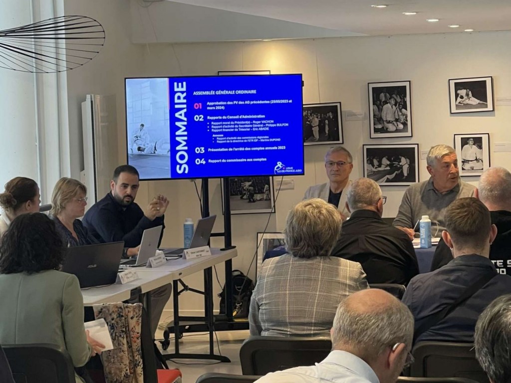 Image de l'actu 'Réélection de Roger Vachon au poste de Président de la Ligue IDF de Judo'