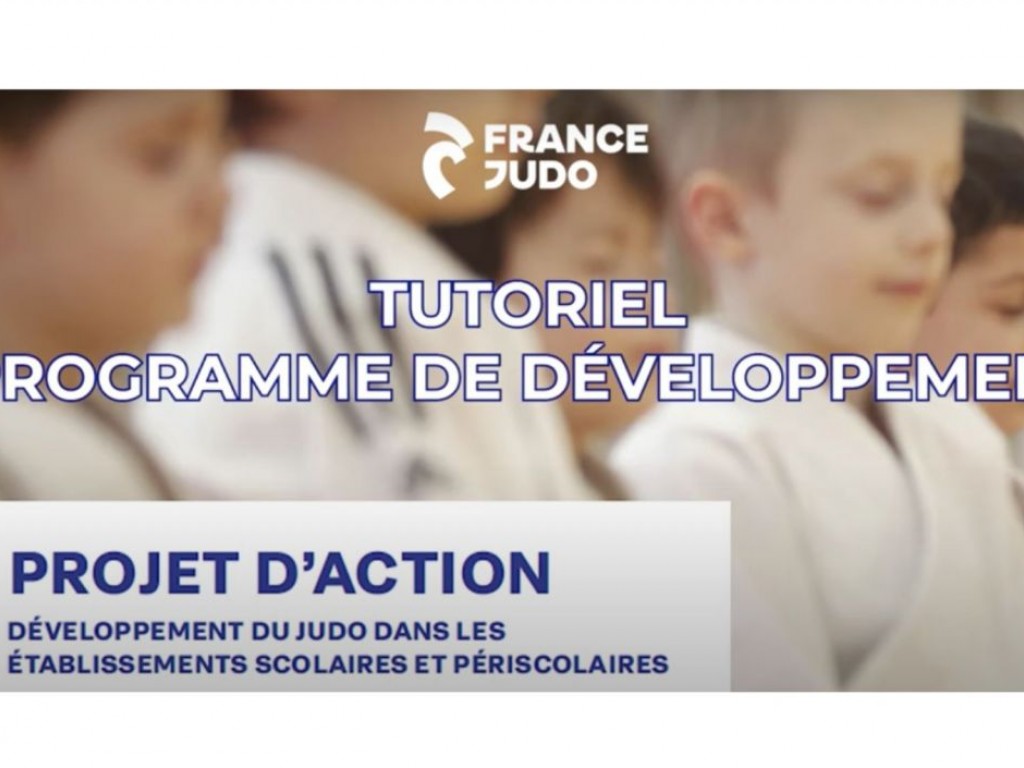 Image de l'actu 'REFERENCEMENT PROGRAMME JUDO SCOLAIRE ET PARAJUDO'