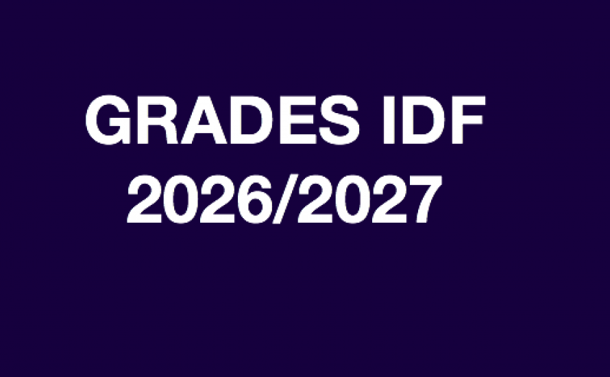 GRADES IDF 26/27