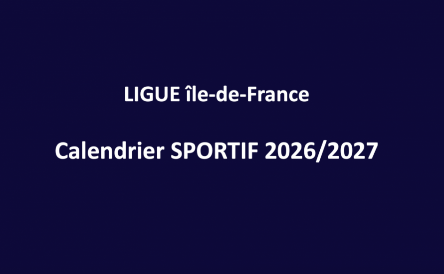 CALENDRIER SPORTIF
